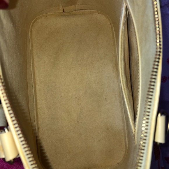 AUTHENTIC LV EPI YELLOW ALMA BAG - Picture 4 of 16